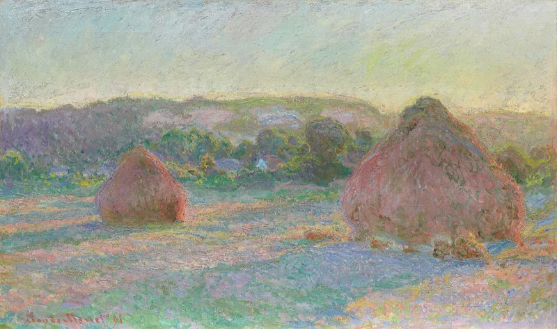 Claude Monet, Stacks of Wheat (End of Summer), 1890–91
