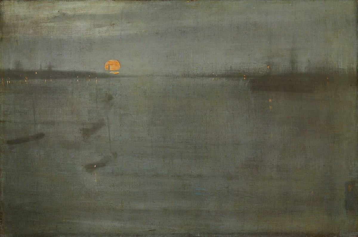 James McNeill Whistler, Nocturne: Blue and Gold—Southampton Water, 1872